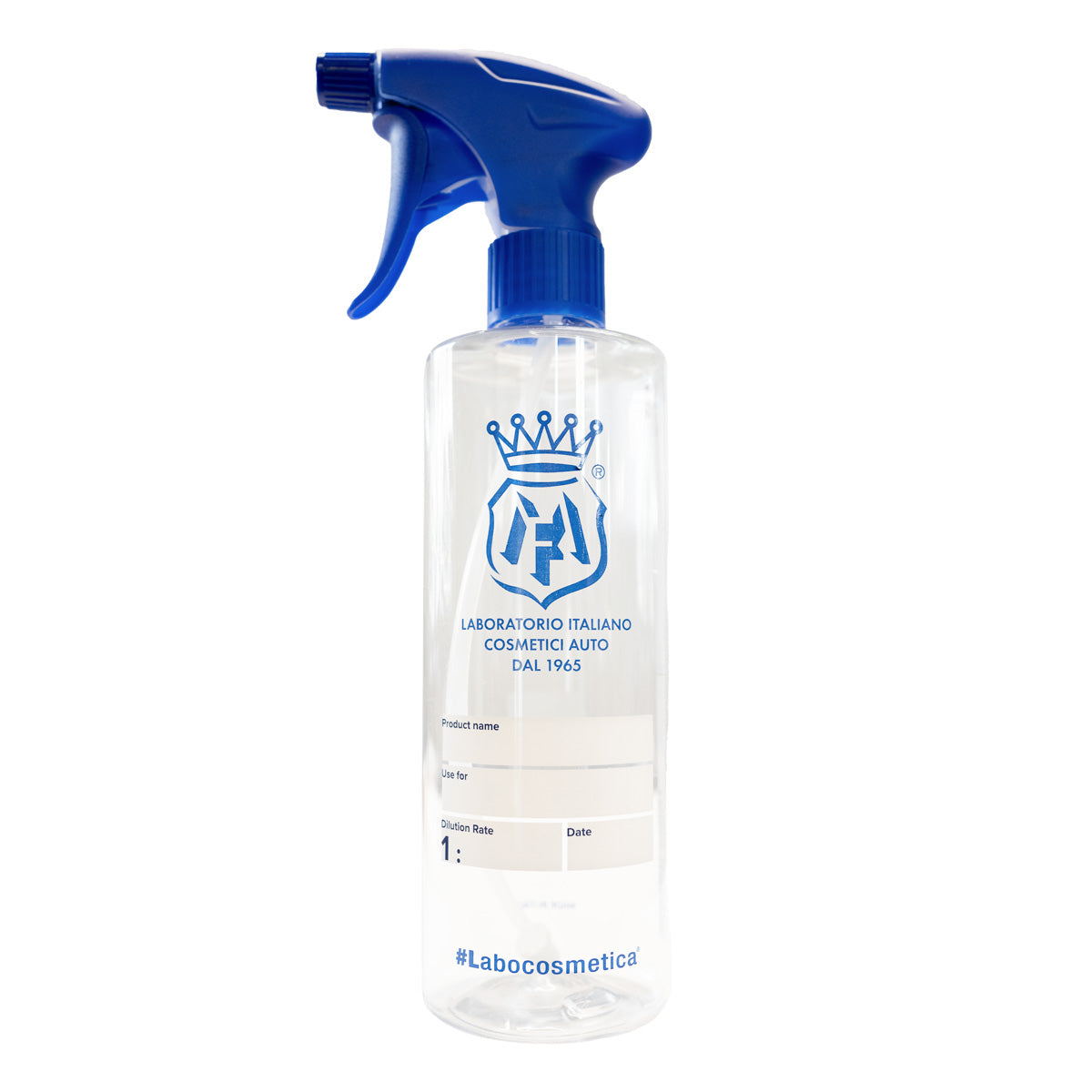 DILUTION BOTTLE - With blue trigger sprayer